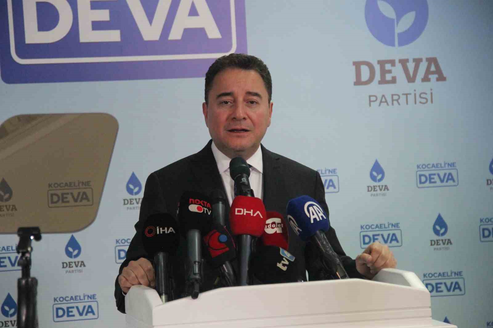 DEVA PARTİSİ, BÜYÜKŞEHİRLERDE İTTİFAK YAPMIYOR