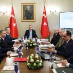 CUMHURBAŞKANI ERDOĞAN’IN BAŞKANLIĞINDAKİ GÜVENLİK TOPLANTISI BAŞLADI