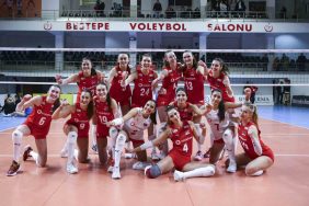 U20 KADIN VOLEYBOL MİLLİ TAKIMI, AVRUPA ŞAMPİYONASI ELEMELERİNE GALİBİYETLE BAŞLADI