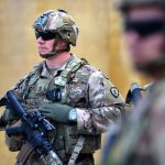 US army handover ceremony in Kirkul