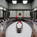 MGK'DA TERÖRLE MÜCADELE VURGUSU: "MİLLİ GÜVENLİK SİYASETİNİN, PROJE TERÖR ÖRGÜTLERİ ÜZERİNDEN KURGULANAN PLANLARLA AKAMETE UĞRATILAMAYACAK" "TÜRKİYE'NİN KARARLILIKLA UYGULADIĞI MİLLİ GÜVENLİK SİYASETİNİN, PROJE TERÖR ÖRGÜTLERİ ÜZERİNDEN KURGULANAN PLANLARLA AKAMETE UĞRATILAMAYACAĞININ ALTI ÇİZİLMİŞTİR" "İSRAİL'İN GAZZE'DE GERÇEKLEŞTİRDİĞİ KATLİAMLARI SÜRDÜRMESİNİN, BÖLGEDEKİ BARIŞ VE GÜVENLİK ORTAMIYLA HASSAS DENGELERİN TELAFİSİ MÜMKÜN OLMAYACAK ŞEKİLDE BOZULMASINA VE ÇATIŞMALARIN YAYILMASINA SEBEP OLACAĞI KAYDEDİLMİŞTİR" "BİR KEZ DAHA MÜŞAHEDE EDİLDİĞİ ÜZERE, GAZZE'DE İŞLENEN İNSANLIK SUÇLARINA ENGEL OLAMAYAN MEVCUT ULUSLARARASI SİSTEMİN BAŞTA BİRLEŞMİŞ MİLLETLER OLMAK ÜZERE TÜM KURUMLARI VE KURALLARIYLA HAKKANİYETİ ESAS ALARAK ISLAH EDİLMESİNİN, KÜRESEL BARIŞ VE İSTİKRARIN SAĞLANMASI BAKIMINDAN ACİLİYET ARZ ETTİĞİ BELİRTİLMİŞTİR"