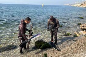 MARMARA’DA 2 DALGIÇ, 320 KİLOGRAM ORKİNOS AVLADI ENDER GÖRÜLEN MAVİ YÜZGEÇLİ ORKİNOS ZIPKINA TAKILDI