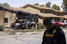 Small plane crashes in residential neighborhood of San Diego, California