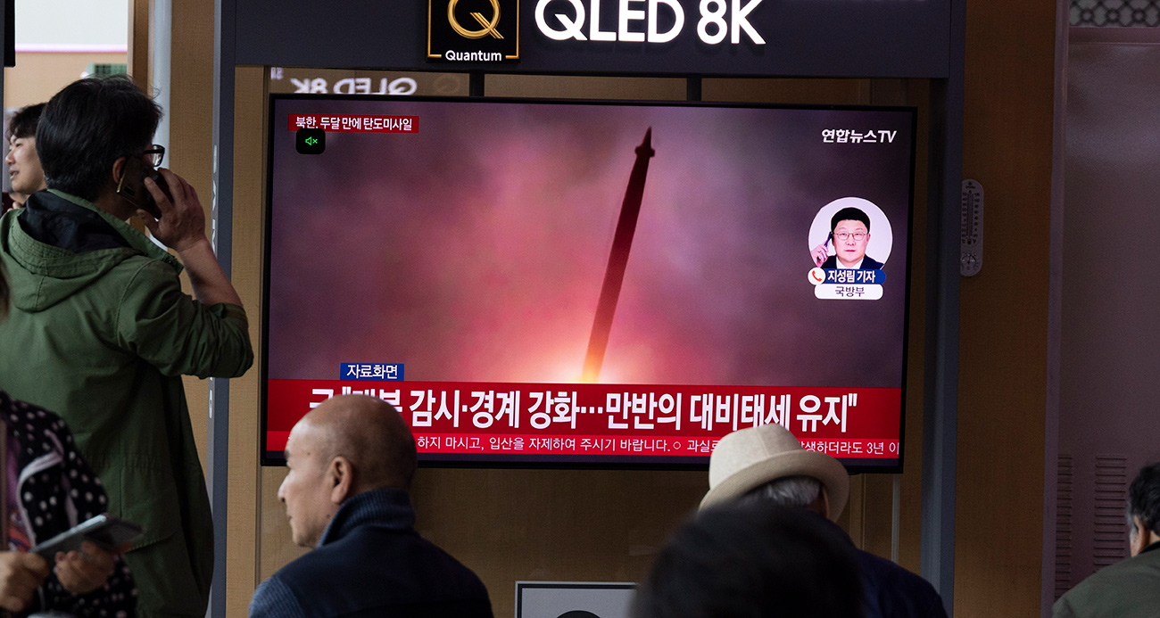 Reaction from Seoul after North Korea launched a Ballistic Missile into the East Sea.