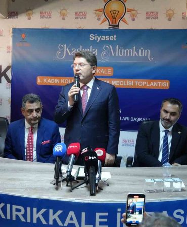 ADALET BAKANI TUNÇ: "TÜRKİYE YÜZYILI'NI TERÖR OLMADAN İNŞA EDECEĞİZ"
