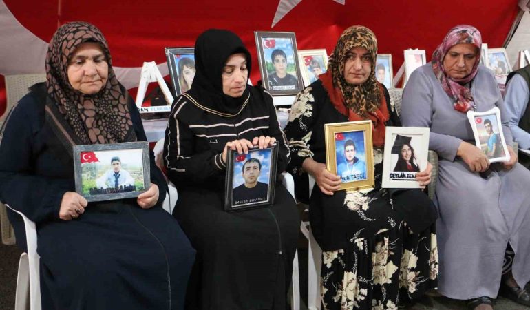 DİYARBAKIR ANNELERİ EVLAT NÖBETİNİ KARARLILIKLA SÜRDÜRÜYOR
