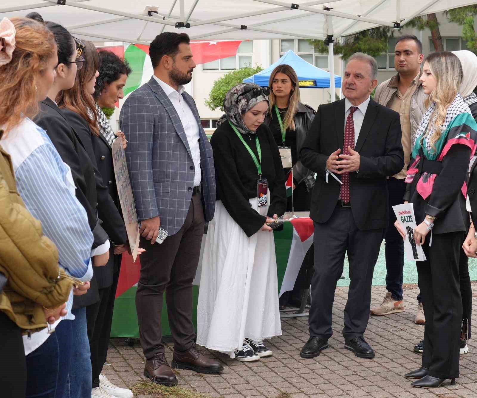 "GAZZE’DE YAŞANANLARA SESSİZ KALMA"