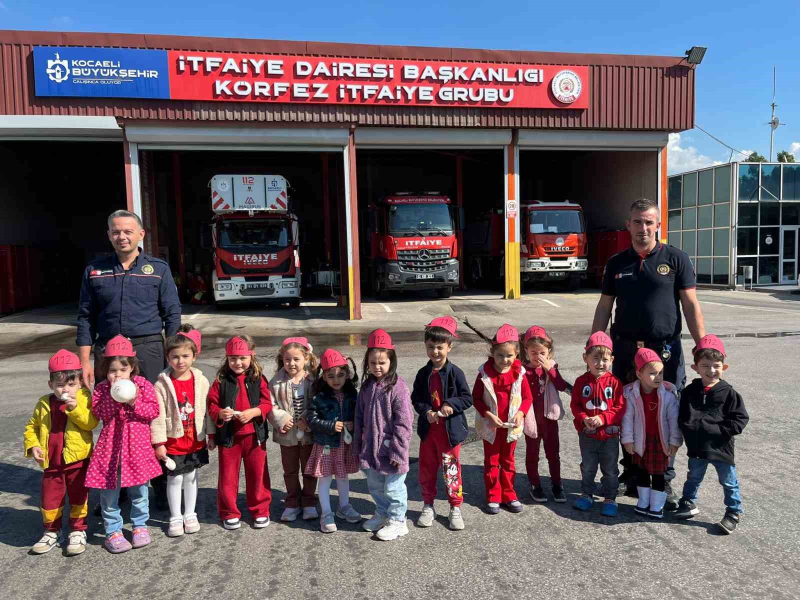 ÖĞRENCİLER İTFAİYECİLİK MESLEĞİNİ YAKINDAN TANIDI