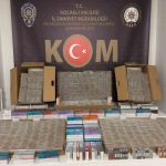 KOCAELİ'DE 41 BİN 880 ADET DOLU MAKARON ELE GEÇİRİLDİ