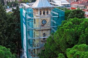 KENT TARİHİNE IŞIK TUTAN 125 YILLIK SAAT KULESİNDE TİTİZ ÇALIŞMA