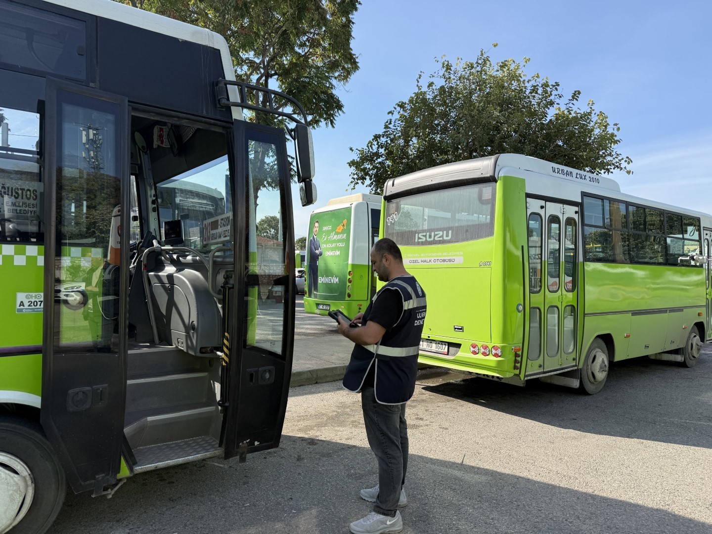 TOPLU TAŞIMADA 120 ARACA SIKI DENETİM