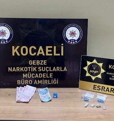GEBZE’DE UYUŞTURUCU OPERASYONU: 2 KİŞİ TUTUKLANDI