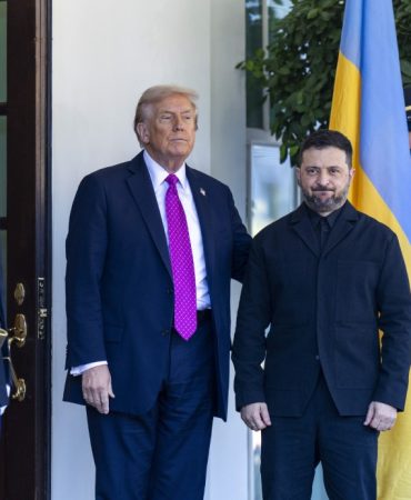 President Trump meets with Ukrainian President Zelensky at the White House