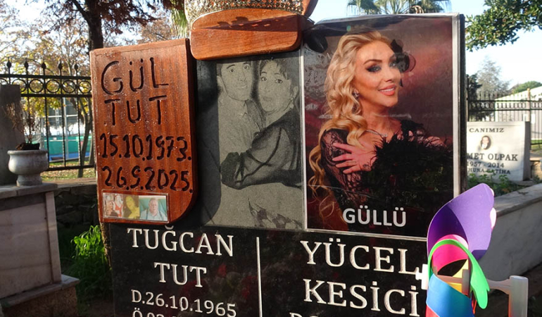 Güllü’nün mezarı gül bahçesine döndü