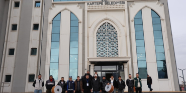 KARTEPE'DE RAMAZAN DAVULCULARINA GÖREV KARTI VERİLDİ