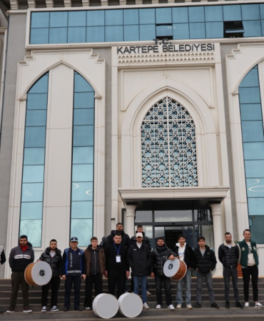 KARTEPE'DE RAMAZAN DAVULCULARINA GÖREV KARTI VERİLDİ