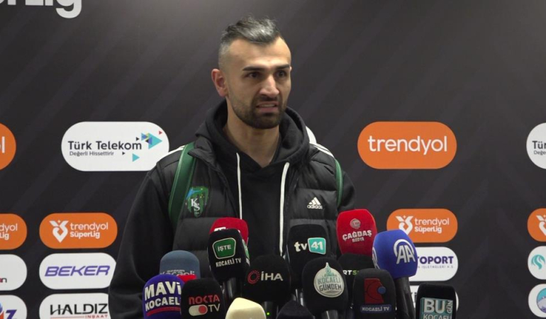 Serdar Dursun: “Normalde kazanmamız gereken maçı 1 puanla devam ettik”