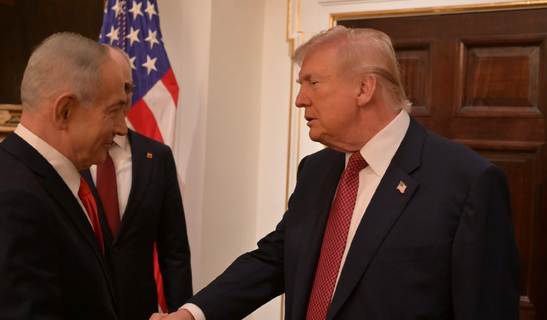 Trump: “(Netanyahu görüşmesi) İran’la görüşmelerin devam etmesi dışında bir kesin sonuca varılmadı”