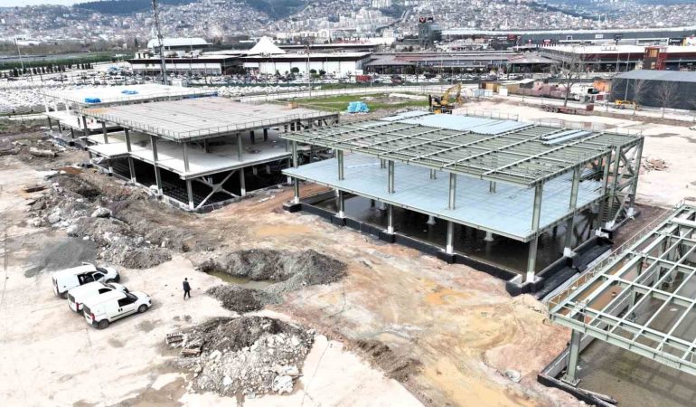 KOCAELİ SOSYAL YAŞAM MERKEZİ İNŞAATI HIZLA YÜKSELİYOR