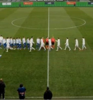 BOSNA HERSEK ÜMİT MİLLİ FUTBOL TAKIMI OYUNCULARI, İSRAİLLİ FUTBOLCULARIN ELİNİ SIKMADI