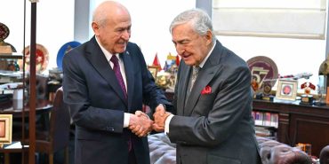 MHP GENEL BAŞKANI BAHÇELİ, RAHMİ KOÇ VE ALİ KOÇ'U KABUL ETTİ