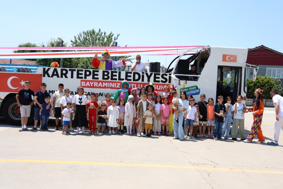 GEZİCİ BAYRAM OTOBÜSÜ KARTEPE'DE ÇOCUKLARLA BULUŞACAK
