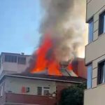 GEBZE'DE 3 KATLI APARTMANDA KORKUTAN YANGIN