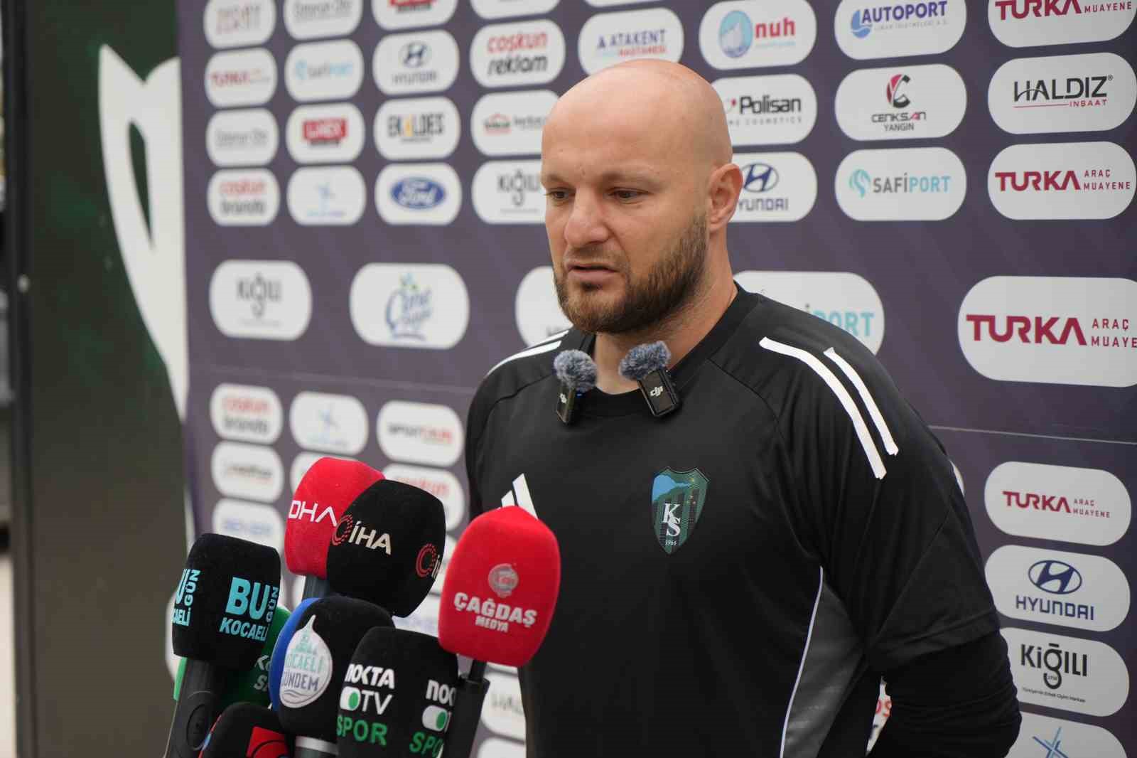 KOCAELİSPOR’DA GÖKHAN DEĞİRMENCİ İLE YOLLAR AYRILDI GÖKHAN DEĞİRMENCİ’YE VEDA PAYLAŞIMI