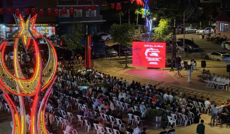 Başiskele’de şehit Ömür Ertuğrul Sarı için anma programı düzenlendi