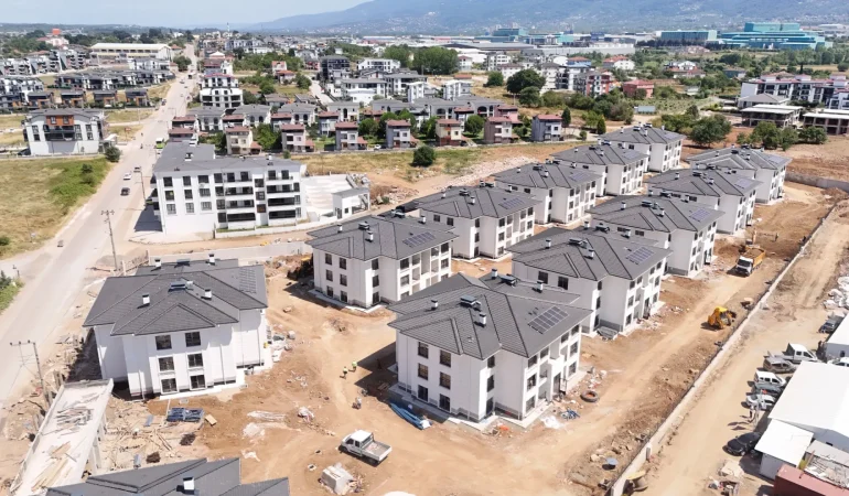 Kartepe Evleri’nde teslim için geri sayım başladı