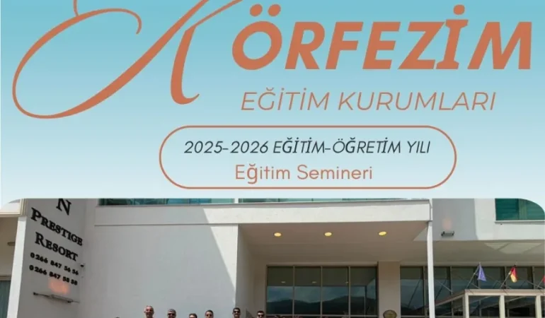 Körfezim Eğitim Kurumları Erdek’te Eğitim Semineri Düzenledi