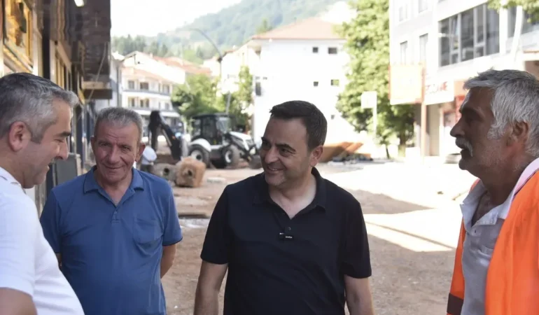 Başiskele Cumhuriyet Caddesi yeni yüzüne kavuşuyor