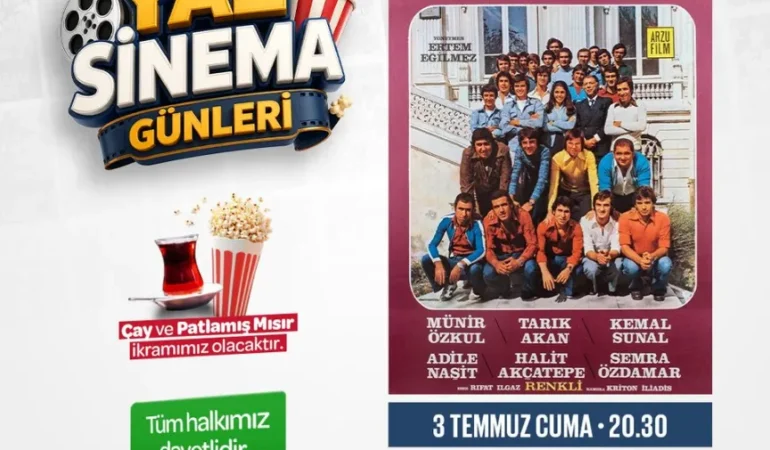 “Hababam Sınıfı Sınıfta Kaldı” Derince’de yaz akşamı coşkusu yaşatacak!